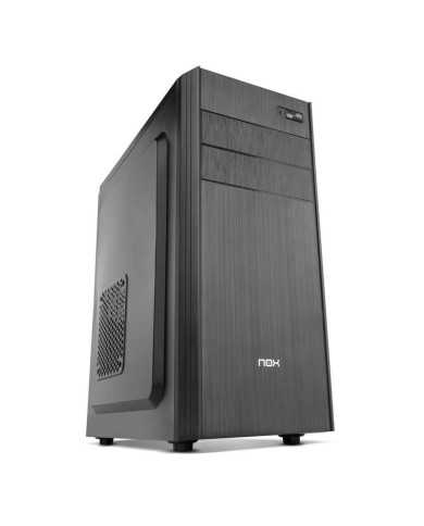 CAJA ORDENADOR NOX LITE 010 ATX DVD BLACK + FUENTE 500W