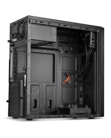 CAJA ORDENADOR NOX LITE 010 ATX DVD BLACK + FUENTE 500W