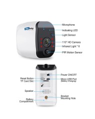 CAMARA IP 2MP 1080P ONEWAY WIFI P2P