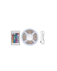 TIRA LED VENTION RGB CONTROL REMOTO 5V 2M WHITE