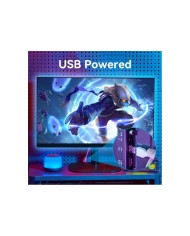 TIRA LED VENTION RGB CONTROL REMOTO 5V 2M WHITE