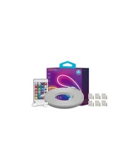 TIRA LED VENTION SILICONA NEON RGB CONTROL REMOTO 5V 2M