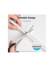 TIRA LED VENTION SILICONA NEON RGB CONTROL REMOTO 5V 5M