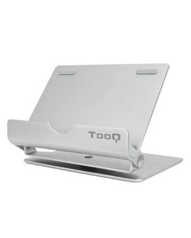 SOPORTE TOOQ SOBREMESA PARA SMARTPHONE/TABLET 10 INCLINABLE/360º SILVER