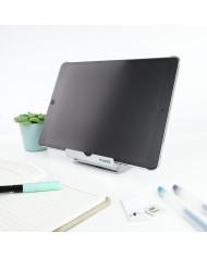 SOPORTE TOOQ SOBREMESA PARA SMARTPHONE/TABLET 10 INCLINABLE/360º SILVER