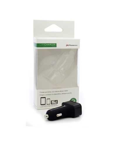 CARGADOR COCHE SMARTPHONE PHOENIX 5V 3x USB 7.2A