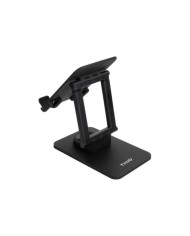 SOPORTE SOBREMESA TOOQ AJUSTABLE PARA SMARTPHONE/TABLET HASTA 13 BLACK