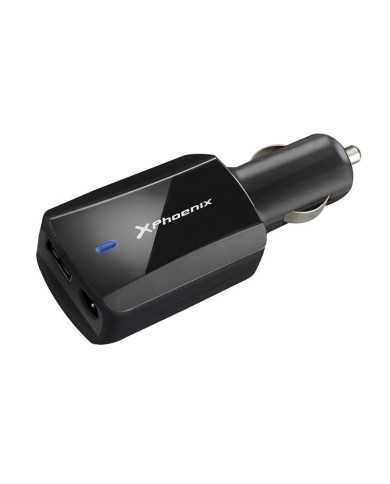 CARGADOR COCHE NOTEBOOK/SMARTPHONE PHOENIX 90W + 1XUSB 5V USB 2.0