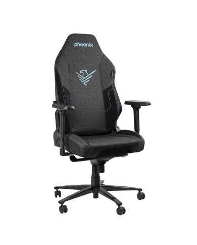 SILLA GAMING PHOENIX TELA MONARCH TALLA XL BLACK/BLUE