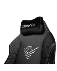 SILLA GAMING PHOENIX CUERO MONARCH TALLA XL BLACK