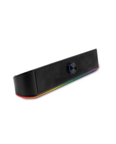 ALTAVOCES PHOENIX PC SOUNDBAR BARRA DE SONIDO 6W RGB