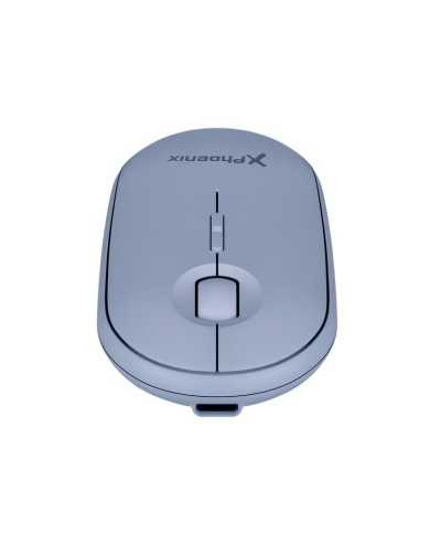 RATON PHOENIX REBBLE SILENT 1600DPI WIRELESS BLUETOOTH RECARGABLE BLUE