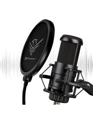 MICROFONO PHOENIX PROFESIONAL + BRAZO ARTICULADO + FILTRO ANTIPOP JACK