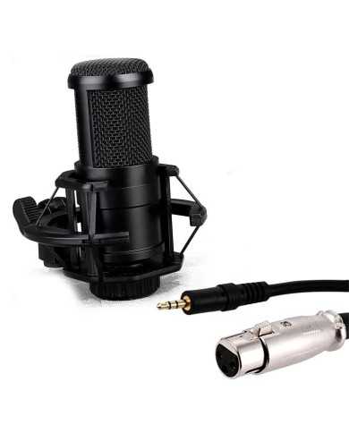 MICROFONO PHOENIX PROFESIONAL + BRAZO ARTICULADO + FILTRO ANTIPOP JACK