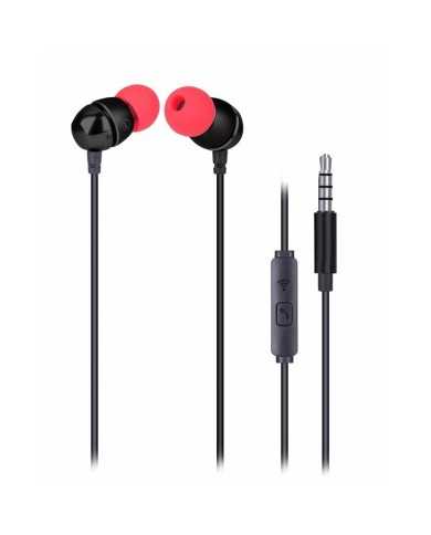AURICULARES + MICROFONO PHOENIX URBAN JACK BLACK
