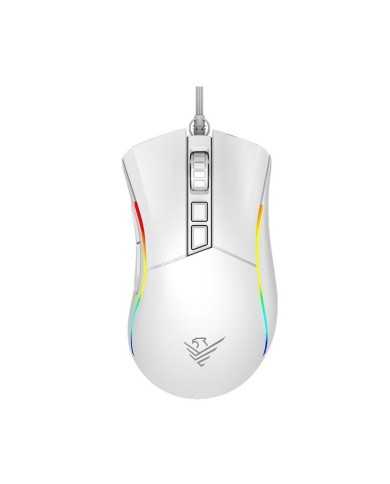 RATON PHOENIX GAMING VOID USB RGB 12000 DPI 7 BOTONES WHITE