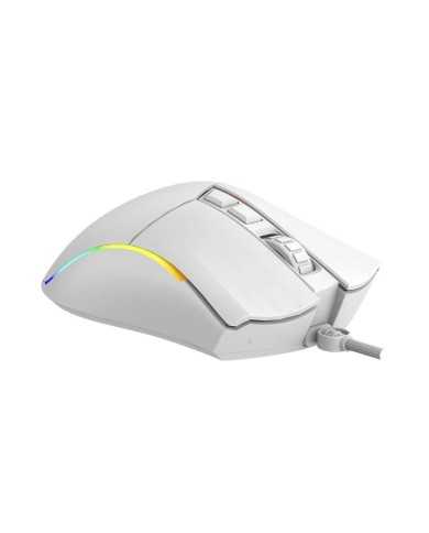 RATON PHOENIX GAMING VOID USB RGB 12000 DPI 7 BOTONES WHITE