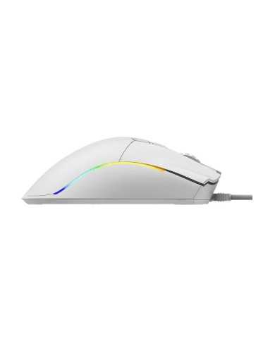 RATON PHOENIX GAMING VOID USB RGB 12000 DPI 7 BOTONES WHITE