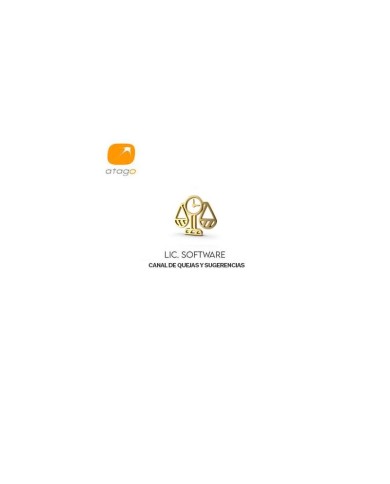 CANAL ATAGO DE QUEJAS Y SUGERENCIAS ONLINE ANUAL