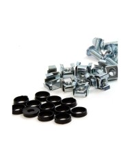 TUERCAS + TORNILLOS METALICOS POWERGREEN PARA RACK ( PACK 50 UDS )