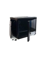 ARMARIO RACK POWERGREEN 9U 60X60 TERMOSTATO + VENTILADORES + 1 BANDEJA