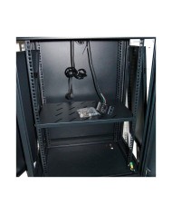 ARMARIO RACK POWERGREEN 12U 60X60 TERMOSTATO + VENTILADORES + 1 BANDEJA