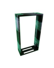 ARMARIO RACK POWERGREEN 42U 80X80 DESMONTADO PUERTAS PERFORADAS METAL