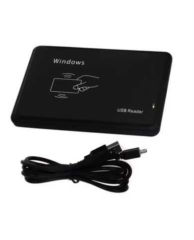 LECTOR DE TARJETAS RFID 125KHZ PORTABLE USB