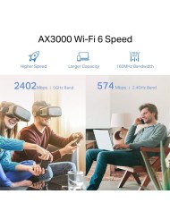 WIRELESS REPEATER TP-LINK RE705X DUAL BAND AX3000 WIFI 6