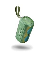 ALTAVOCES NGS ROLLER BEAST RGB PORTATIL WATERPROOF IPX5/BT/USB/AUX/FM GREEN