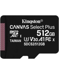 MEMORIA MICRO SD 512GB KINGSTON XC C10 + ADAPTADOR SD