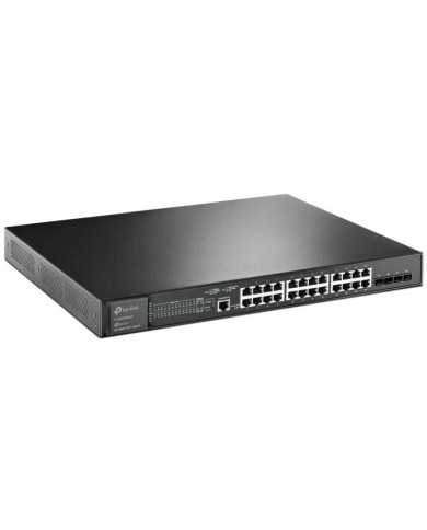 SWITCH TP-LINK 24 PUERTOS GIGABIT X4 SFP+ 10G X16 POE+ X8 POE++ L2+