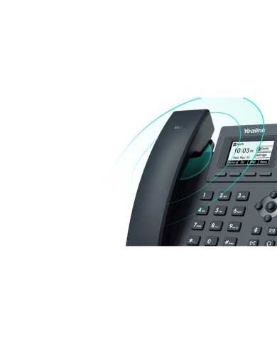 TELEFONO YEALINK SIP-T31G IP 2 LINES HD VOICE POE