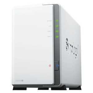 UNIDAD NAS SYNOLOGY 2 HDD/SSD DISKSTATION CPU 1.7GHZ 4 NUCLEOS WHITE