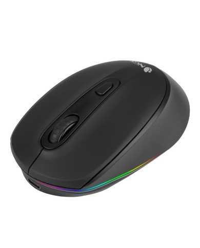 RATON NGS SMOG MULTIDEVICE WIRELESS BLUETOOTH RECARGABLE LED BLACK