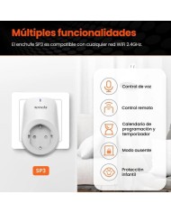 ENCHUFE INTELIGENTE TENDA SP3 WIFI 2.4GHZ ( PACK 4 UNIDADES )