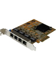 TARJETA DE RED STARTECH PCIE ETHERNET 4 PUERTOS GIGABIT