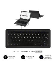 FUNDA SUBBLIM CON TECLADO KEYTAB PRO USB-C TABLET 10.1-11 BLACK