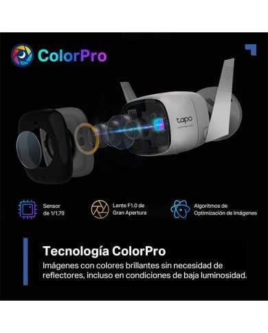 CAMARA IP TP-LINK TAPO C325WB WIRELESS QHD 2K 4MP EXTERIOR IP66