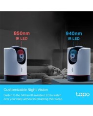 CAMARA IP TP-LINK TAPO C225 WIRELESS 2K QHD 360º MOTORIZADA