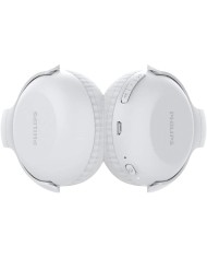 AURICULARES + MICROFONO PHILIPS TAUH202 BLUETOOTH WHITE