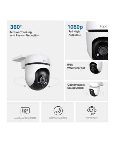 CAMARA IP TP-LINK TAPO C40 WIRELESS IP65 EXTERIOR