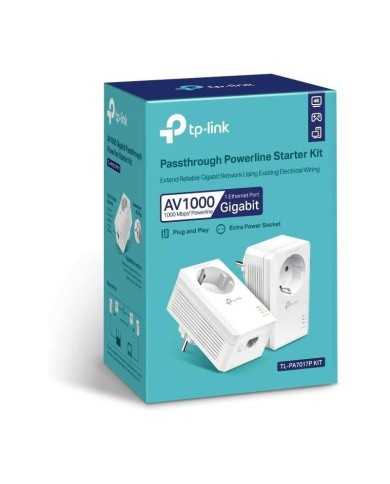 POWERLINE TP-LINK TL-PA7017P KIT ETHERNET 2UDS + ENCHUFE