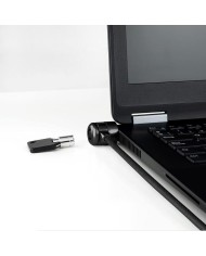 CABLE SEGURIDAD TOOQ PORTATIL CON LLAVE 1.5M BLACK