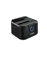 DOCK HDD TOOQ 3.5/2.5 SATA CLONE OTB USB 3.0 BLACK