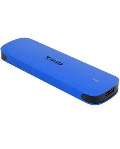 CAJA EXTERNA TOOQ ALUMINIO SSD M.2 NVME USB 3.1 BLUE