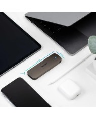 CAJA EXTERNA TOOQ ALUMINIO SSD M.2 CCS USB 3.1 BROWN