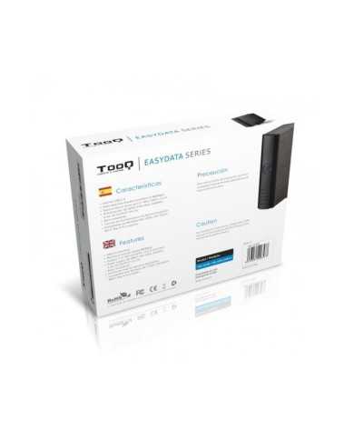 CAJA EXTERNA TOOQ HDD 3.5 IDE/SATA USB BLACK