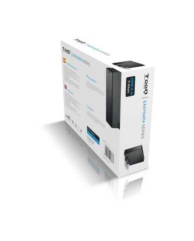CAJA EXTERNA TOOQ HDD 3.5 USB 3.0 BLACK