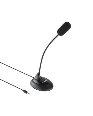 MICROFONO TOOQ DE ESCRITORIO FLEXIBLE CONFERENCIA 2M 3.5MM